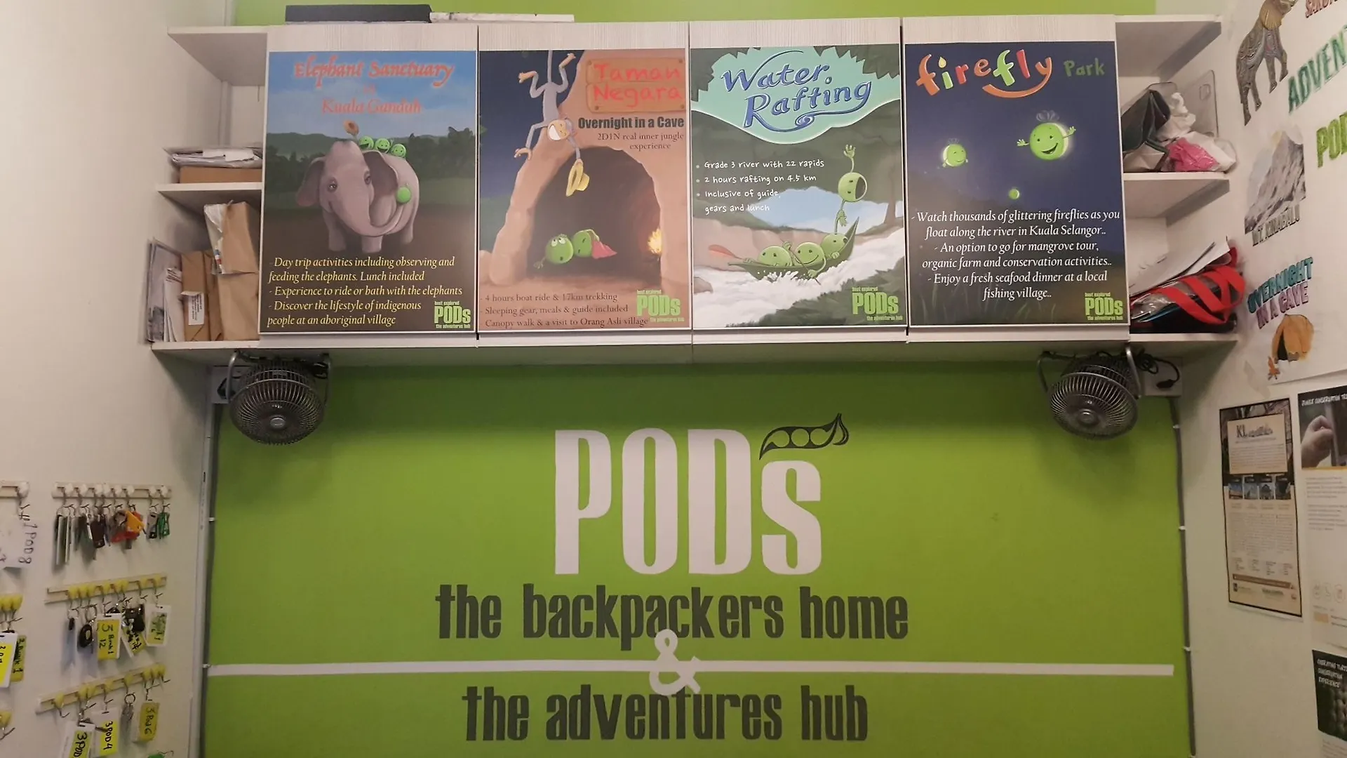 Hostel Pods The Backpackers Home & Cafe, Kuala Lumpur